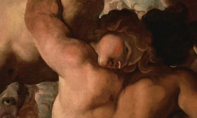  23-Paolo Pagani-La caduta degli angeli ribell-Pinacoteca Civica Como-dettaglio 